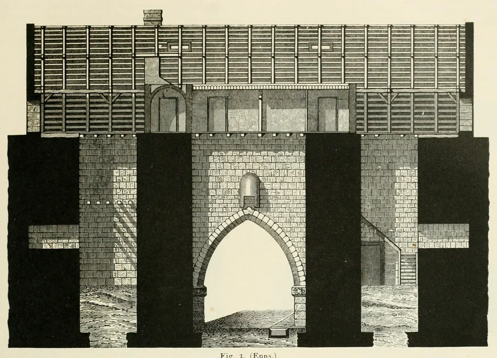 An illustration from Mittheilungen der K.K. Central-Commission zur Erforschung und Erhaltung der Kunst- und Historischen Denkmale, 1875, leaf 291