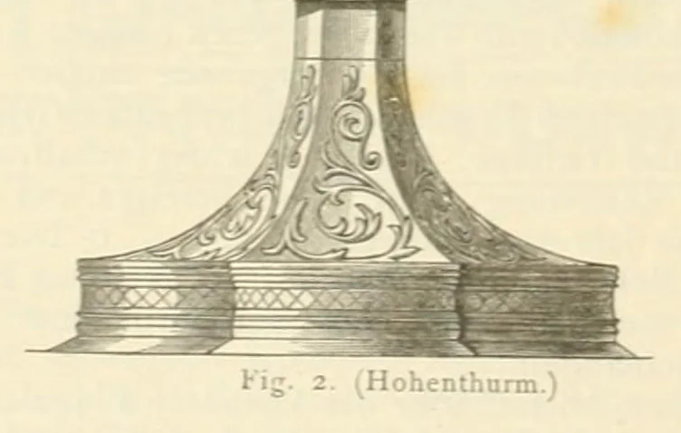 An illustration from Mittheilungen der K.K. Central-Commission zur Erforschung und Erhaltung der Kunst- und Historischen Denkmale, 1875, leaf 322