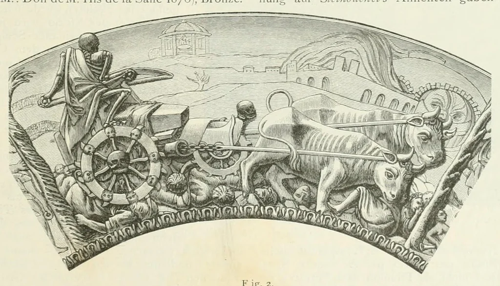 An illustration from Mittheilungen der K.K. Central-Commission zur Erforschung und Erhaltung der Kunst- und Historischen Denkmale, 1875, leaf 145