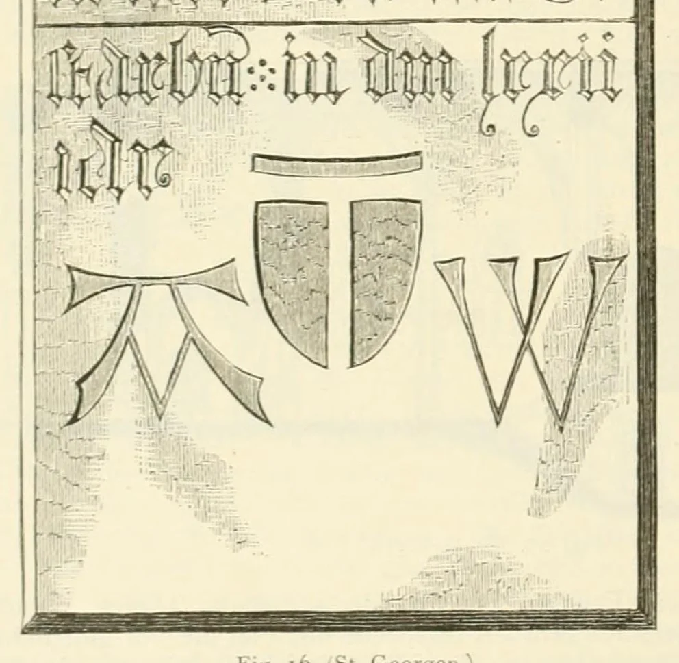 An illustration from Mittheilungen der K.K. Central-Commission zur Erforschung und Erhaltung der Kunst- und Historischen Denkmale, 1875, leaf 270
