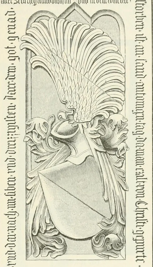 An illustration from Mittheilungen der K.K. Central-Commission zur Erforschung und Erhaltung der Kunst- und Historischen Denkmale, 1875, leaf 277