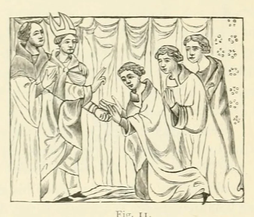 An illustration from Mittheilungen der K.K. Central-Commission zur Erforschung und Erhaltung der Kunst- und Historischen Denkmale, 1875, leaf 38