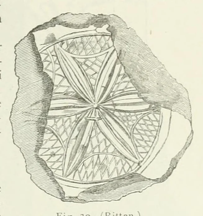 An illustration from Mittheilungen der K.K. Central-Commission zur Erforschung und Erhaltung der Kunst- und Historischen Denkmale, 1875, leaf 101