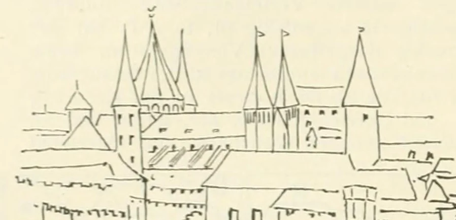 An illustration from Mittheilungen der K.K. Central-Commission zur Erforschung und Erhaltung der Kunst- und Historischen Denkmale, 1875, leaf 130