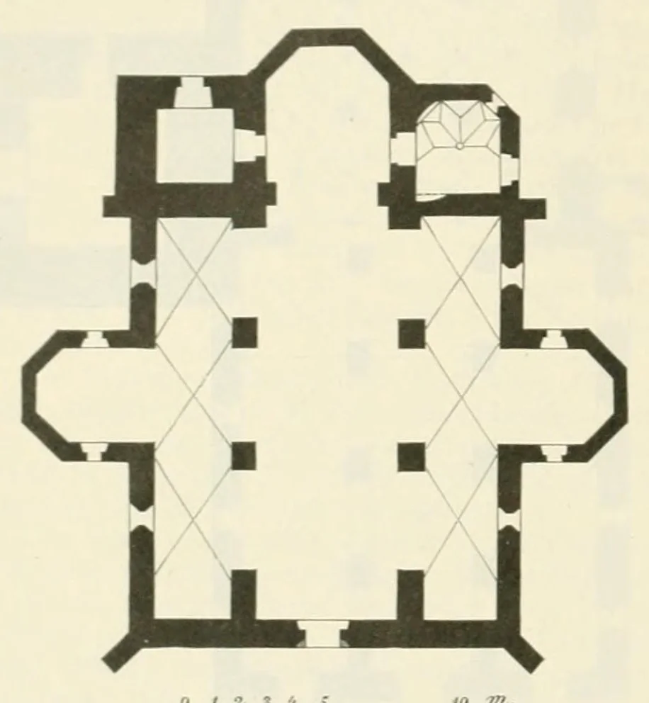 An illustration from Mittheilungen der K.K. Central-Commission zur Erforschung und Erhaltung der Kunst- und Historischen Denkmale, 1875, leaf 146