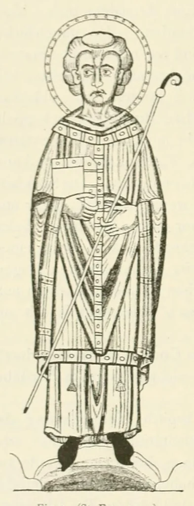 An illustration from Mittheilungen der K.K. Central-Commission zur Erforschung und Erhaltung der Kunst- und Historischen Denkmale, 1875, leaf 18