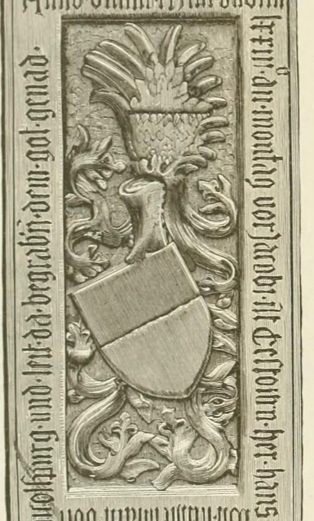 An illustration from Mittheilungen der K.K. Central-Commission zur Erforschung und Erhaltung der Kunst- und Historischen Denkmale, 1875, leaf 232
