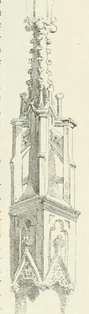 An illustration from Mittheilungen der K.K. Central-Commission zur Erforschung und Erhaltung der Kunst- und Historischen Denkmale, 1875, leaf 247