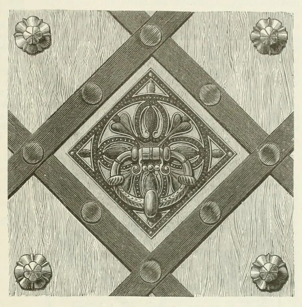 An illustration from Mittheilungen der K.K. Central-Commission zur Erforschung und Erhaltung der Kunst- und Historischen Denkmale, 1875, leaf 303
