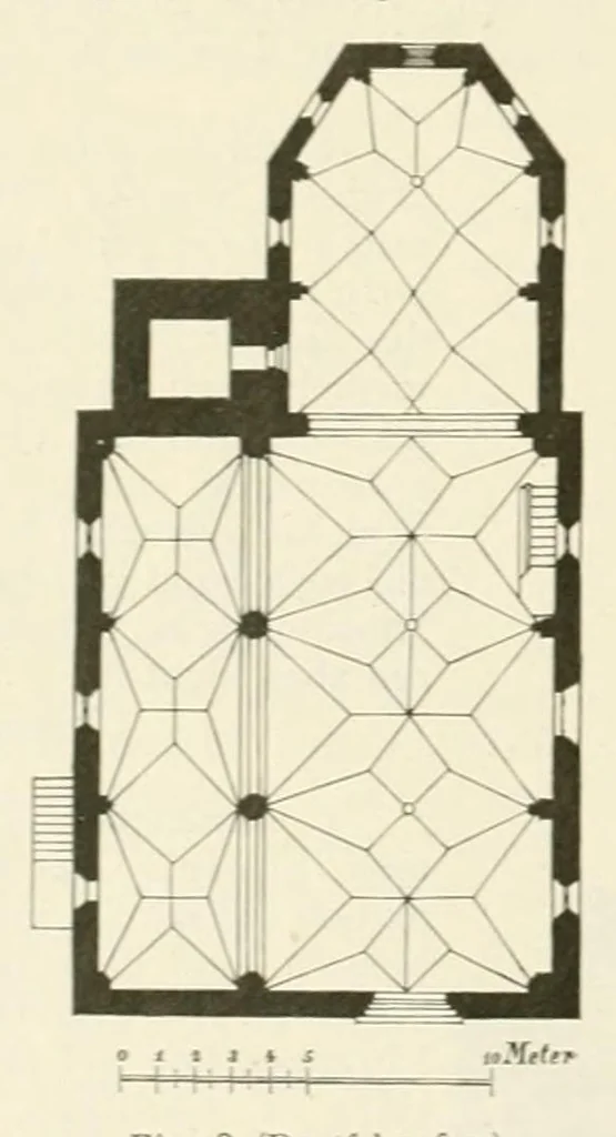 An illustration from Mittheilungen der K.K. Central-Commission zur Erforschung und Erhaltung der Kunst- und Historischen Denkmale, 1875, leaf 86