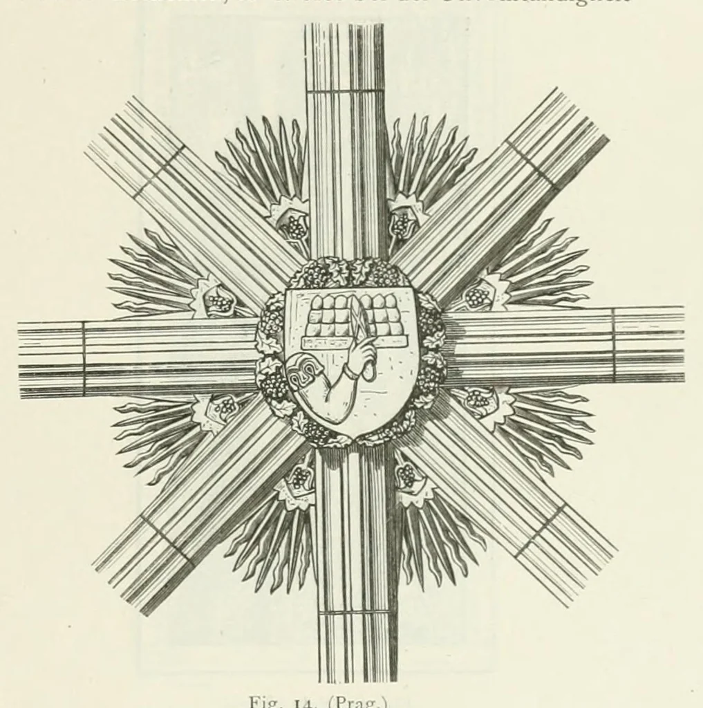 An illustration from Mittheilungen der K.K. Central-Commission zur Erforschung und Erhaltung der Kunst- und Historischen Denkmale, 1875, leaf 89