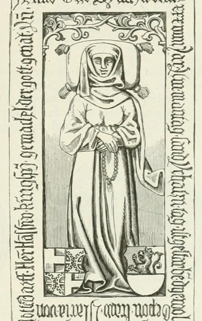 An illustration from Mittheilungen der K.K. Central-Commission zur Erforschung und Erhaltung der Kunst- und Historischen Denkmale, 1875, leaf 91