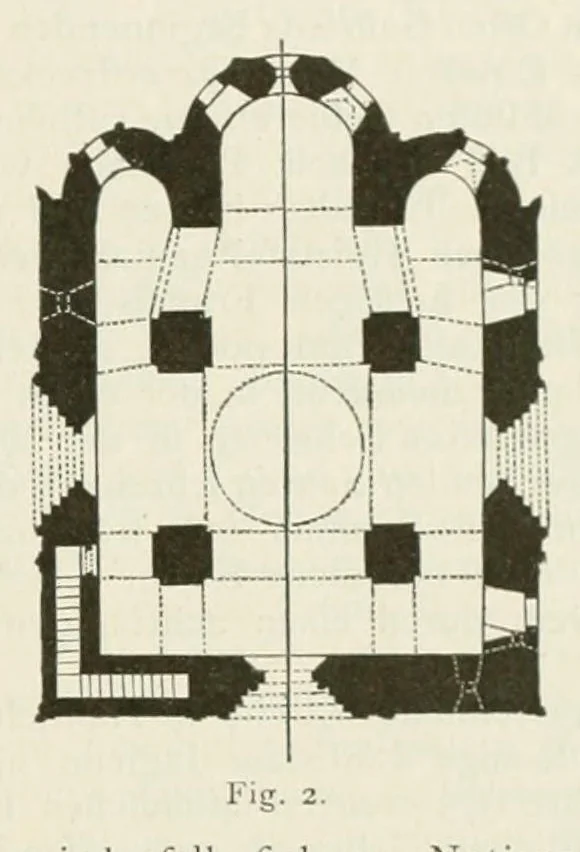 An illustration from Mittheilungen der K.K. Central-Commission zur Erforschung und Erhaltung der Kunst- und Historischen Denkmale, 1875, leaf 113