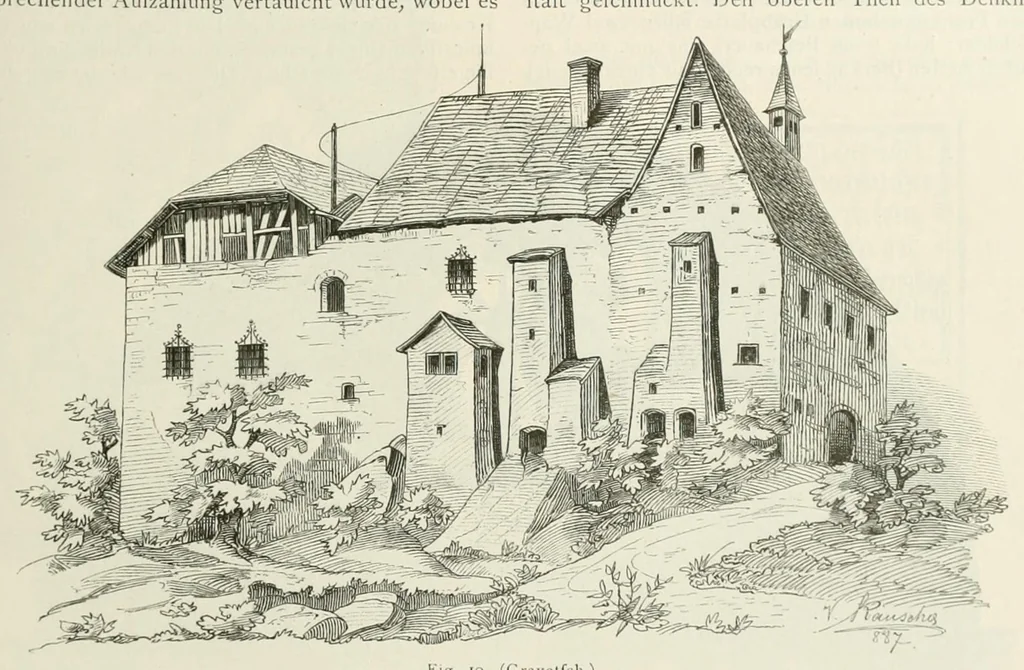An illustration from Mittheilungen der K.K. Central-Commission zur Erforschung und Erhaltung der Kunst- und Historischen Denkmale, 1875, leaf 137