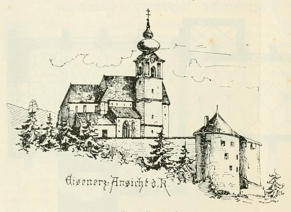 An illustration from Mittheilungen der K.K. Central-Commission zur Erforschung und Erhaltung der Kunst- und Historischen Denkmale, 1875, leaf 196