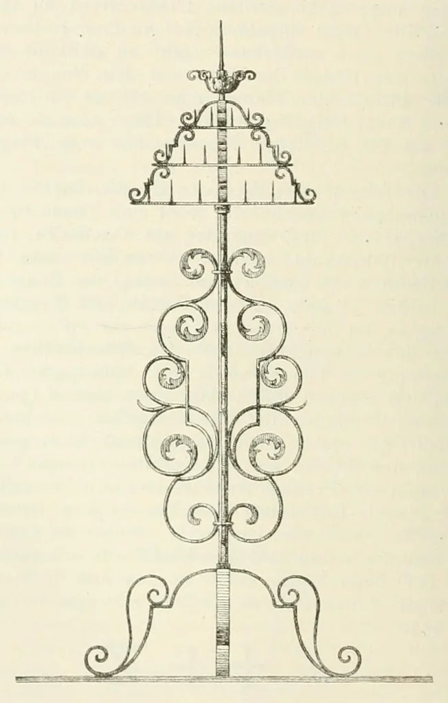 An illustration from Mittheilungen der K.K. Central-Commission zur Erforschung und Erhaltung der Kunst- und Historischen Denkmale, 1875, leaf 232