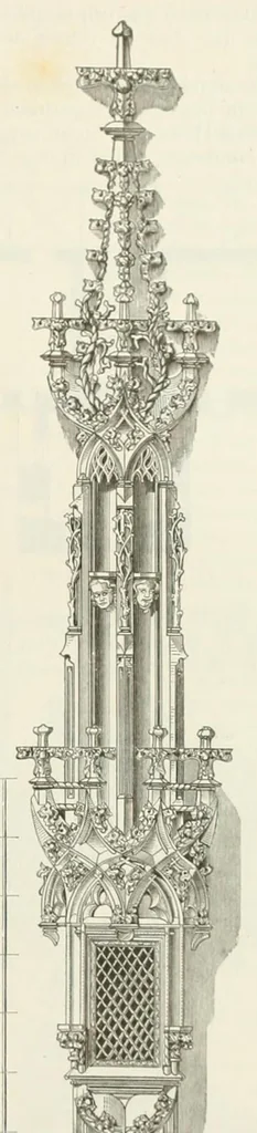 An illustration from Mittheilungen der K.K. Central-Commission zur Erforschung und Erhaltung der Kunst- und Historischen Denkmale, 1875, leaf 237
