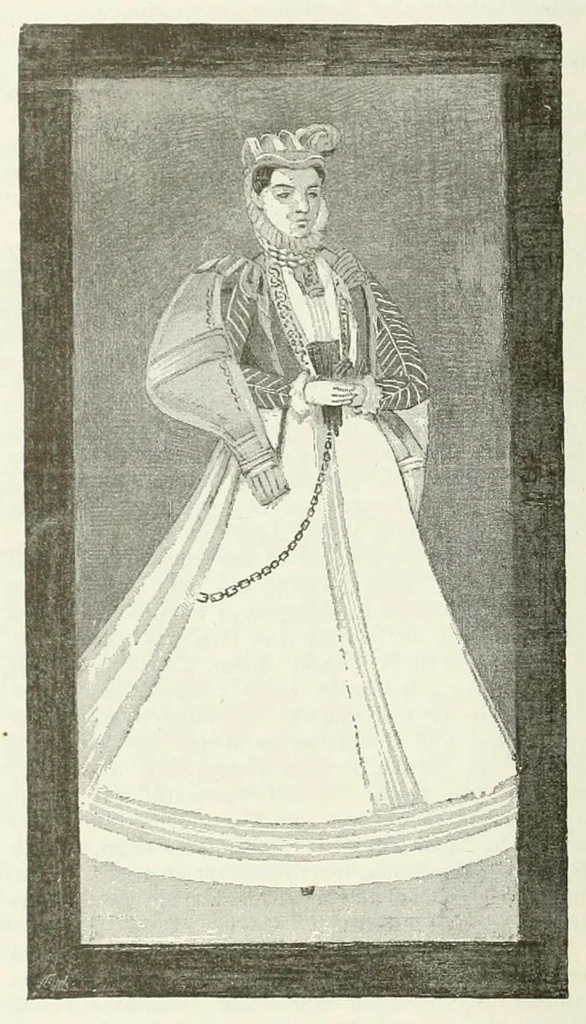 An illustration from Mittheilungen der K.K. Central-Commission zur Erforschung und Erhaltung der Kunst- und Historischen Denkmale, 1875, leaf 268