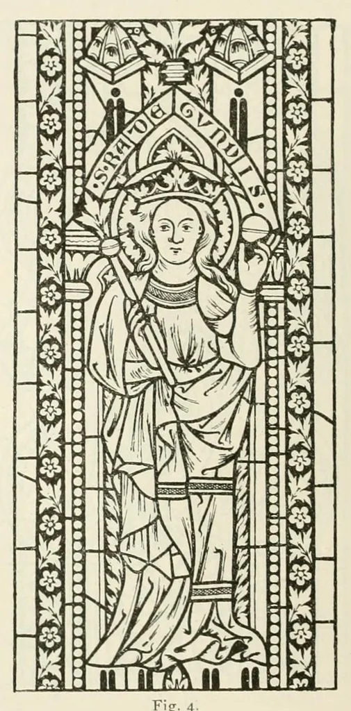 An illustration from Mittheilungen der K.K. Central-Commission zur Erforschung und Erhaltung der Kunst- und Historischen Denkmale, 1875, leaf 42