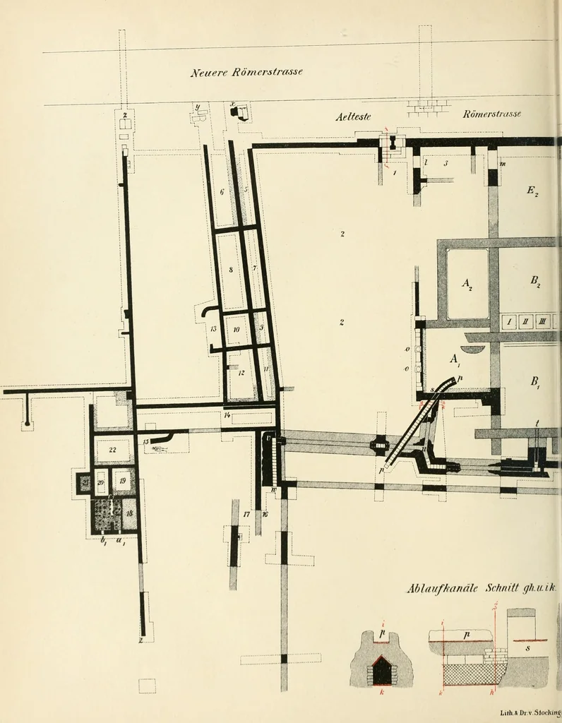 An illustration from Mittheilungen der K.K. Central-Commission zur Erforschung und Erhaltung der Kunst- und Historischen Denkmale, 1875, leaf 222