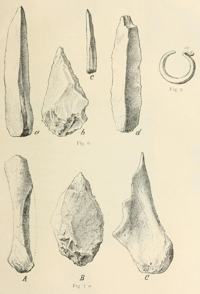 An illustration from Mittheilungen der K.K. Central-Commission zur Erforschung und Erhaltung der Kunst- und Historischen Denkmale, 1875, leaf 333