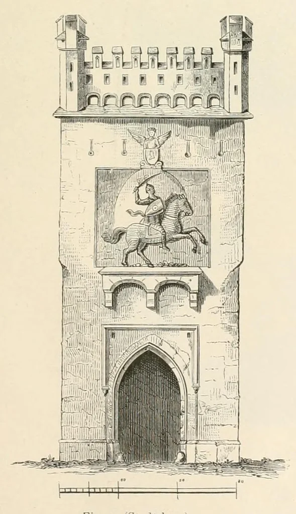 An illustration from Mittheilungen der K.K. Central-Commission zur Erforschung und Erhaltung der Kunst- und Historischen Denkmale, 1875, leaf 339