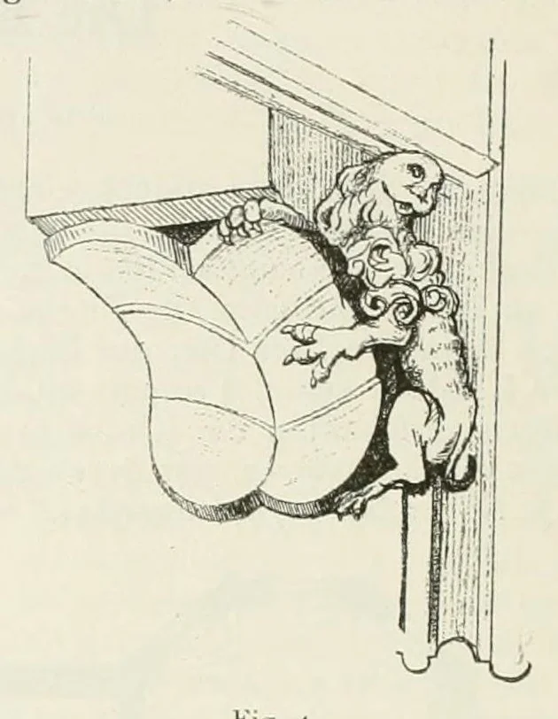 An illustration from Mittheilungen der K.K. Central-Commission zur Erforschung und Erhaltung der Kunst- und Historischen Denkmale, 1875, leaf 34