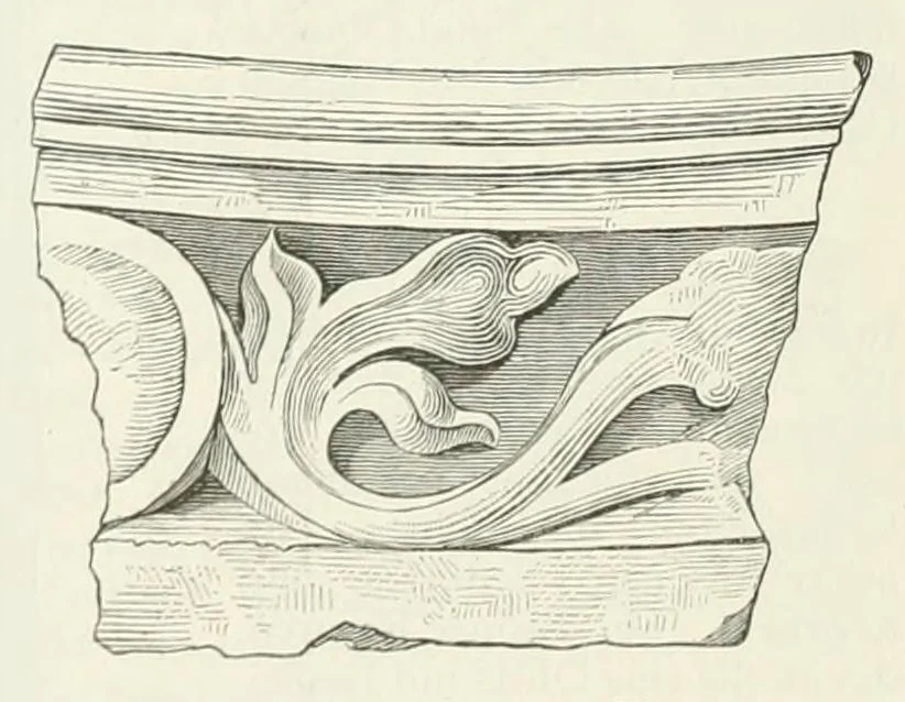 An illustration from Mittheilungen der K.K. Central-Commission zur Erforschung und Erhaltung der Kunst- und Historischen Denkmale, 1875, leaf 86