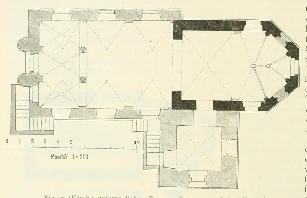 An illustration from Mittheilungen der K.K. Central-Commission zur Erforschung und Erhaltung der Kunst- und Historischen Denkmale, 1875, leaf 118