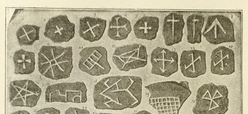 An illustration from Mittheilungen der K.K. Central-Commission zur Erforschung und Erhaltung der Kunst- und Historischen Denkmale, 1875, leaf 16