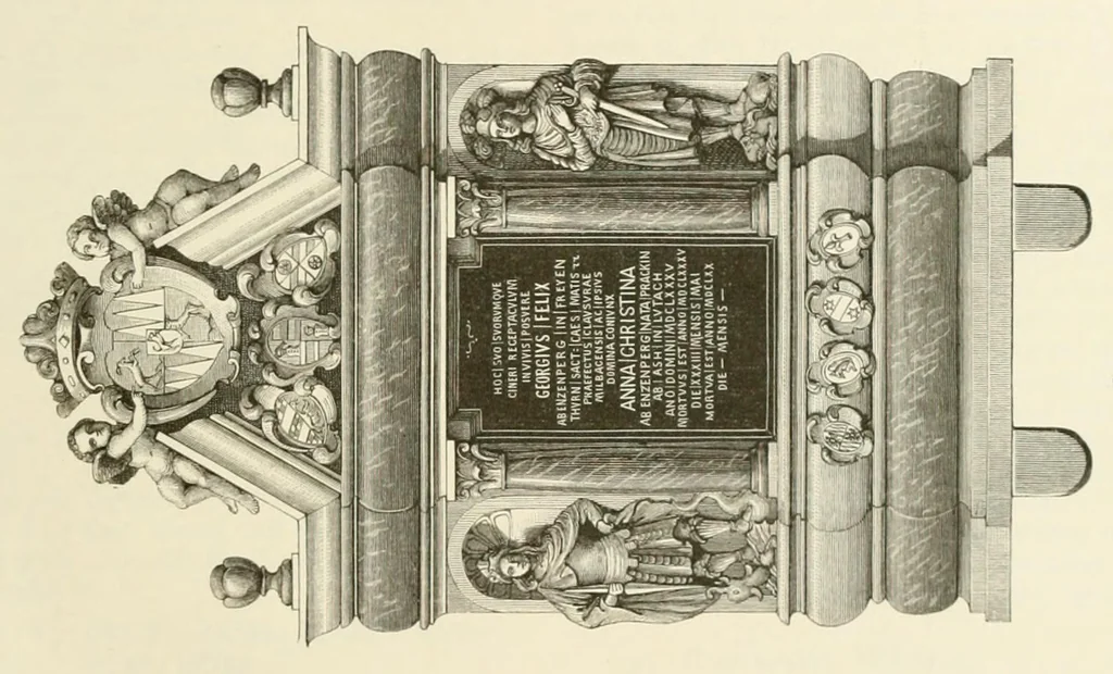 An illustration from Mittheilungen der K.K. Central-Commission zur Erforschung und Erhaltung der Kunst- und Historischen Denkmale, 1875, leaf 167