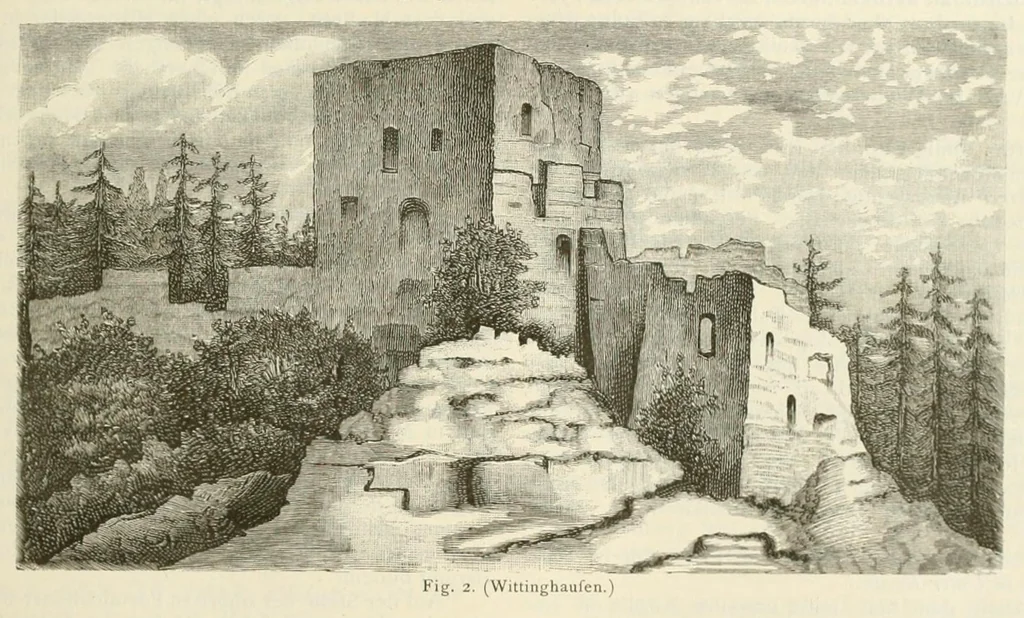 An illustration from Mittheilungen der K.K. Central-Commission zur Erforschung und Erhaltung der Kunst- und Historischen Denkmale, 1875, leaf 239