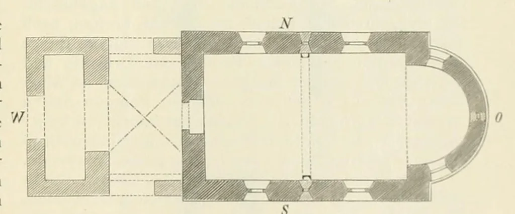 An illustration from Mittheilungen der K.K. Central-Commission zur Erforschung und Erhaltung der Kunst- und Historischen Denkmale, 1875, leaf 257