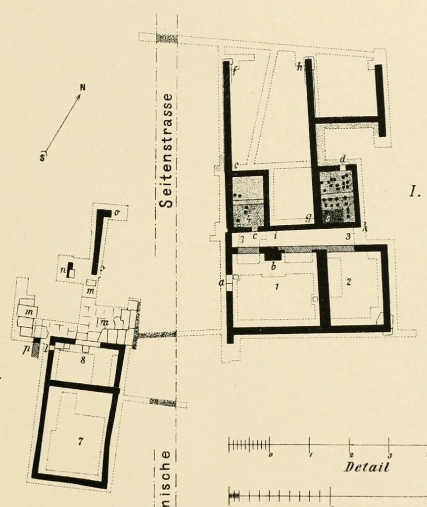 An illustration from Mittheilungen der K.K. Central-Commission zur Erforschung und Erhaltung der Kunst- und Historischen Denkmale, 1875, leaf 285