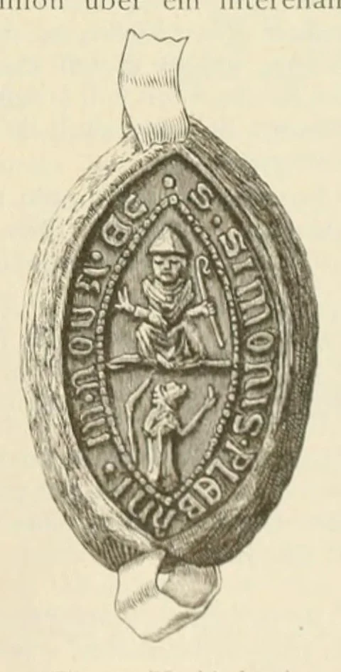 An illustration from Mittheilungen der K.K. Central-Commission zur Erforschung und Erhaltung der Kunst- und Historischen Denkmale, 1875, leaf 333