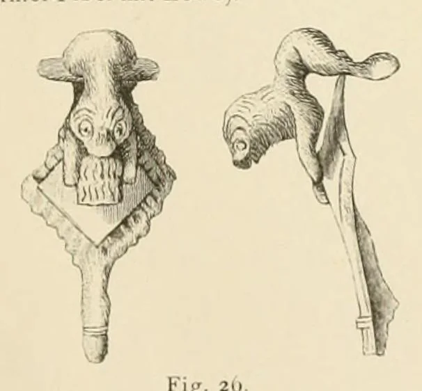 An illustration from Mittheilungen der K.K. Central-Commission zur Erforschung und Erhaltung der Kunst- und Historischen Denkmale, 1875, leaf 349