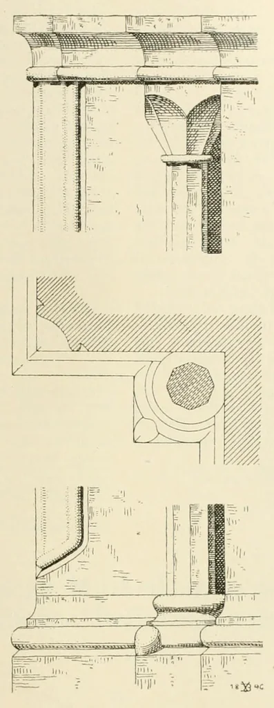 An illustration from Mittheilungen der K.K. Central-Commission zur Erforschung und Erhaltung der Kunst- und Historischen Denkmale, 1875, leaf 47
