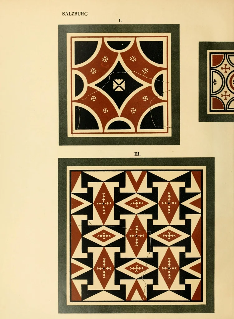 An illustration from Mittheilungen der K.K. Central-Commission zur Erforschung und Erhaltung der Kunst- und Historischen Denkmale, 1875, leaf 12