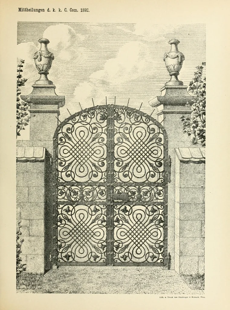 An illustration from Mittheilungen der K.K. Central-Commission zur Erforschung und Erhaltung der Kunst- und Historischen Denkmale, 1875, leaf 163