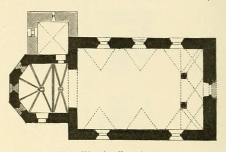 An illustration from Mittheilungen der K.K. Central-Commission zur Erforschung und Erhaltung der Kunst- und Historischen Denkmale, 1875, leaf 168