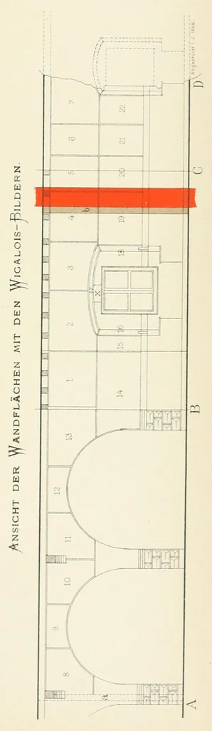 An illustration from Mittheilungen der K.K. Central-Commission zur Erforschung und Erhaltung der Kunst- und Historischen Denkmale, 1875, leaf 191