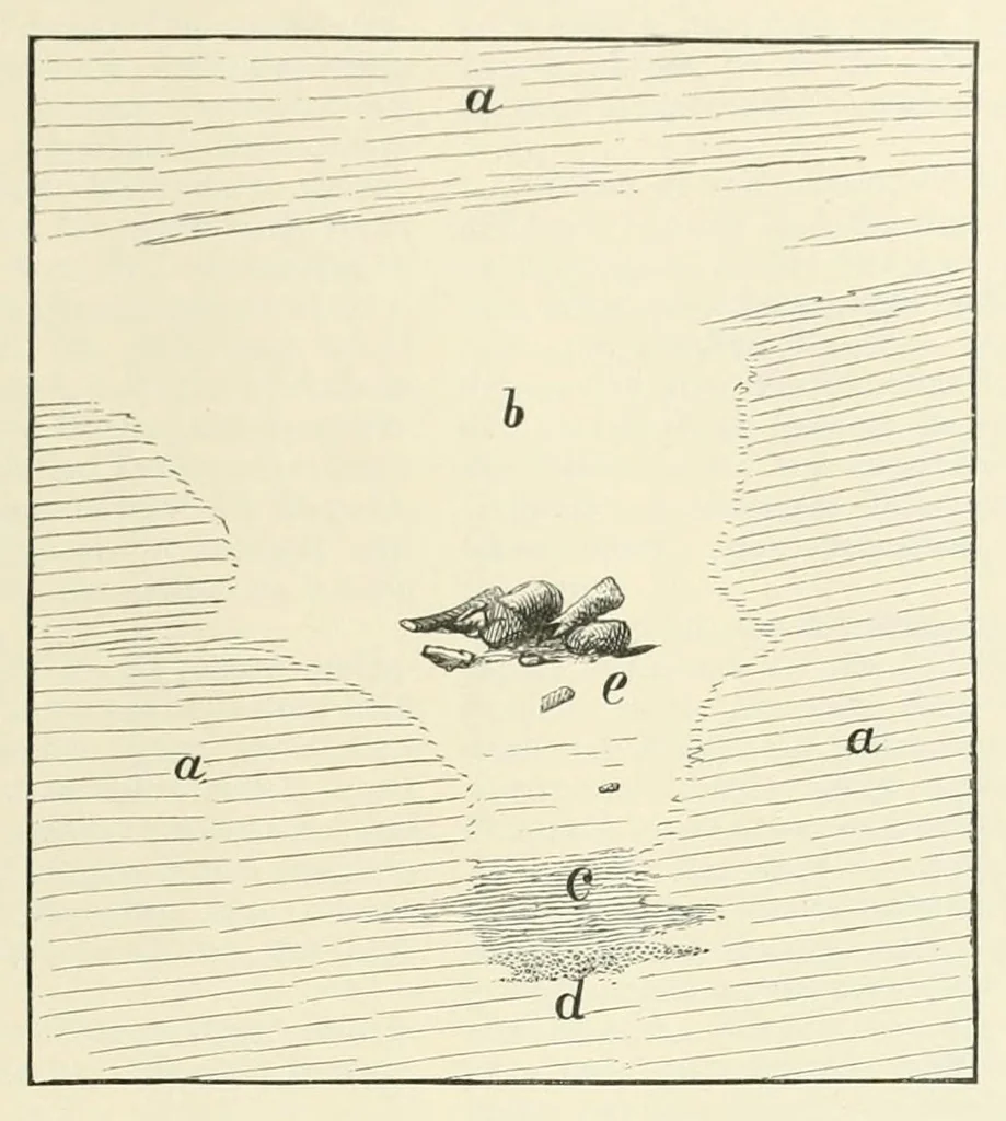 An illustration from Mittheilungen der K.K. Central-Commission zur Erforschung und Erhaltung der Kunst- und Historischen Denkmale, 1875, leaf 209