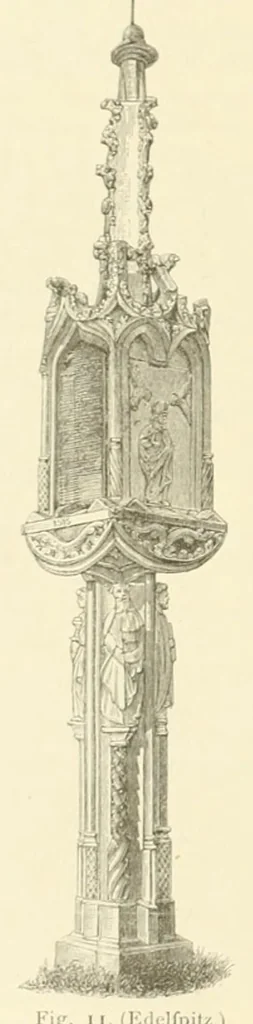An illustration from Mittheilungen der K.K. Central-Commission zur Erforschung und Erhaltung der Kunst- und Historischen Denkmale, 1875, leaf 272
