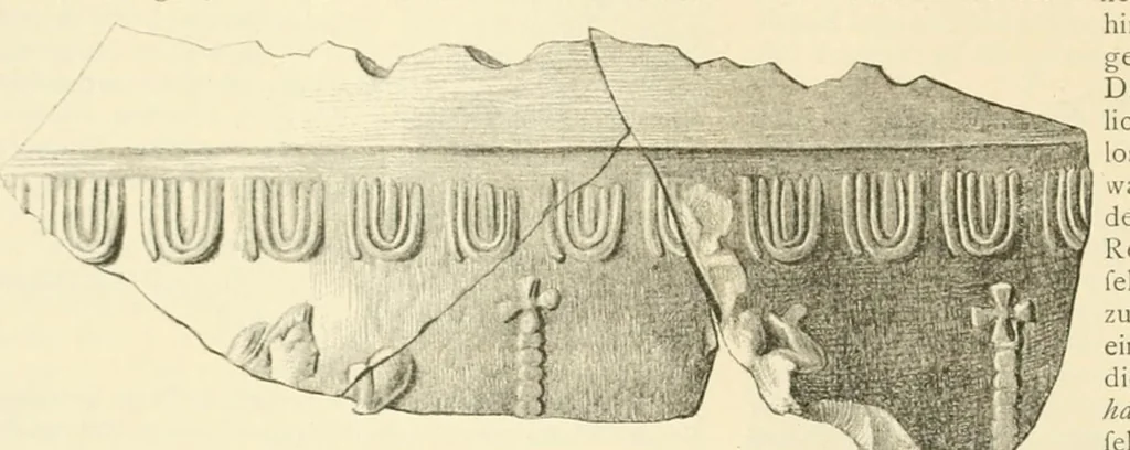 An illustration from Mittheilungen der K.K. Central-Commission zur Erforschung und Erhaltung der Kunst- und Historischen Denkmale, 1875, leaf 298