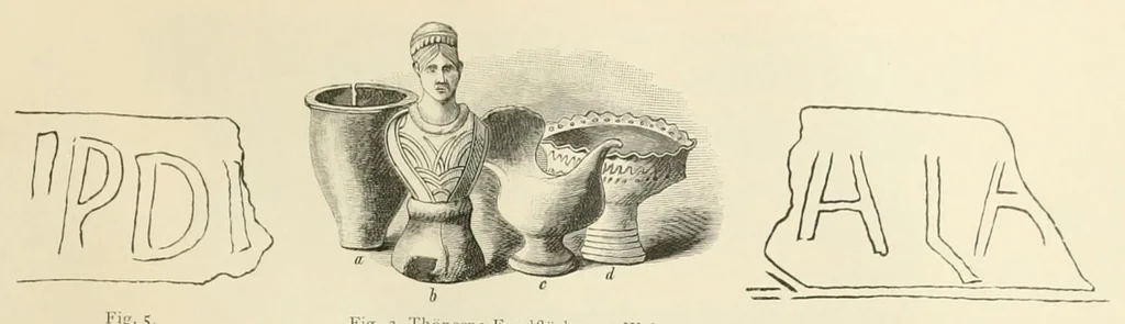 An illustration from Mittheilungen der K.K. Central-Commission zur Erforschung und Erhaltung der Kunst- und Historischen Denkmale, 1875, leaf 339
