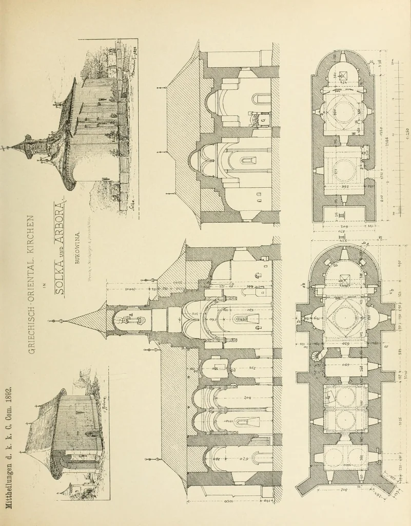 An illustration from Mittheilungen der K.K. Central-Commission zur Erforschung und Erhaltung der Kunst- und Historischen Denkmale, 1875, leaf 63