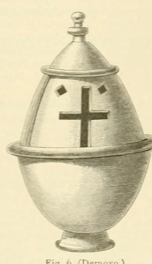 An illustration from Mittheilungen der K.K. Central-Commission zur Erforschung und Erhaltung der Kunst- und Historischen Denkmale, 1875, leaf 90