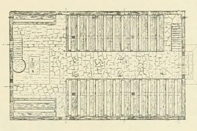 An illustration from Mittheilungen der K.K. Central-Commission zur Erforschung und Erhaltung der Kunst- und Historischen Denkmale, 1875, leaf 95