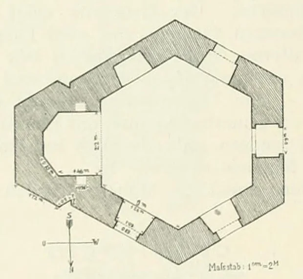 An illustration from Mittheilungen der K.K. Central-Commission zur Erforschung und Erhaltung der Kunst- und Historischen Denkmale, 1875, leaf 170