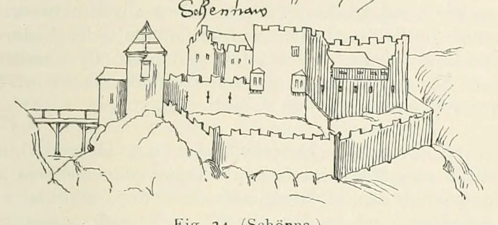 An illustration from Mittheilungen der K.K. Central-Commission zur Erforschung und Erhaltung der Kunst- und Historischen Denkmale, 1875, leaf 233
